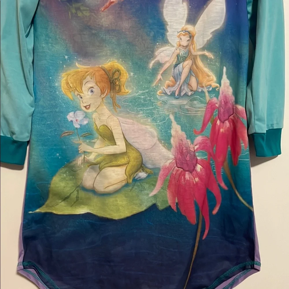 Disney Blue and Teal Fairy Nightgown - Picture 4 of 5